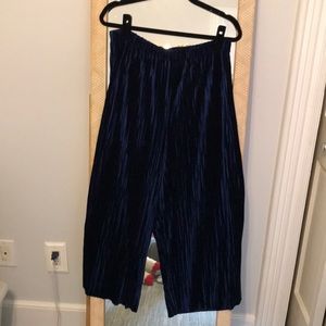 NWOT Velvet wide leg pants- Sz 12
